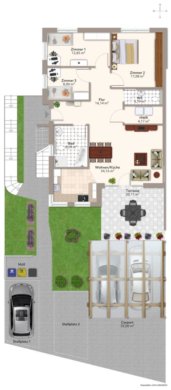 Neubau 4- Zimmer Woh­nung in schöner zen­traler Wohn­lage – Fer­tig­stel­lung 2025, 78333 Stockach, Wohnung
